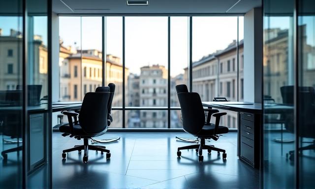 Ufficio moderno Intaglio AI a Roma